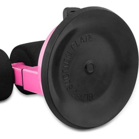 Barre Assistée Sit Up - Tube Acier Réglable avec Ventouse - Pour Exercices Abdominaux Maison Bureau Extérieur - 1 Pièce (1/5)