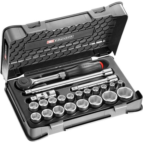 FACOM Steckschlüssel-Set 1/2 S.360, 23-tlg. (1/2)