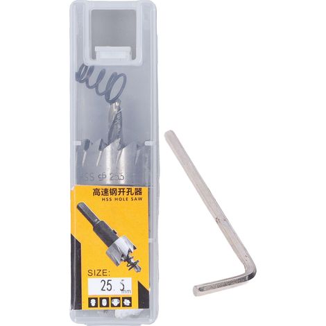 Foret carreau 25.5mm trois lames haute efficacité vitesse rapide faible résistance perçage verre (1/5)