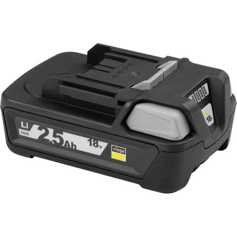 Viega Akku 18V Lithium-Ionen 2488.63, 18V, 2.5Ah Kapazität (1/2)