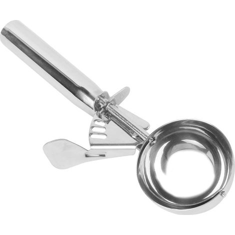 Cuillère à Glace en Acier Inoxydable Argentée Multifonctionnelle (1/5)