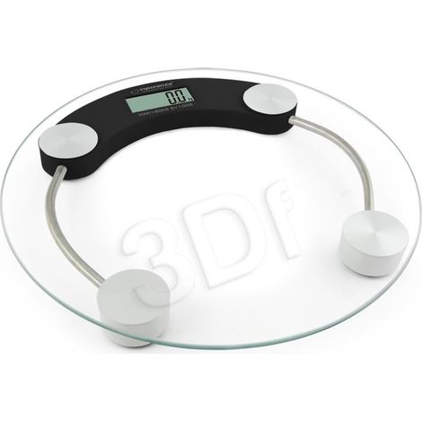 Báscula de baño Esperanza Jukari EBS007K - vidrio templado, alta precisión