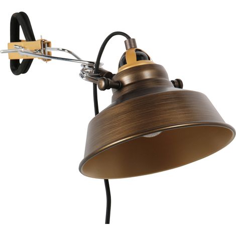 Mexlite - lampada da parete - Nove - bronzo - plastica metallo - (1/4)