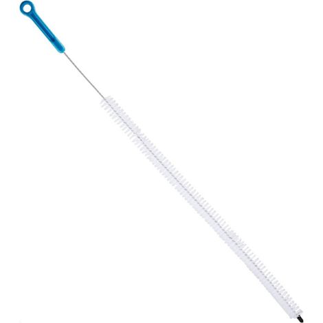 Brosse de nettoyage flexible pour canalisations de 71 cm, idéale pour la salle de bain et la cuisine (bleue) (1/5)