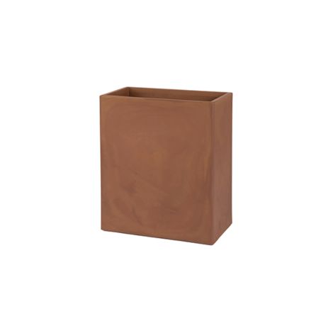 CASSETTA ALTA MODULO 80 CM CORTEN