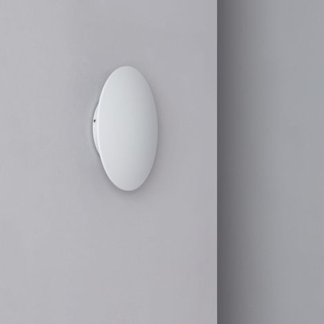 LED-Wandleuchte Iris 8W Weiss 3000K Warmweiß