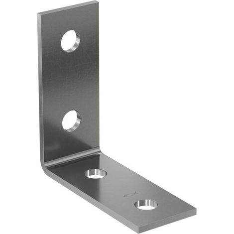 fischer Equerre de montage FAF 4 A4 en acier inoxydable A4 25 pièces