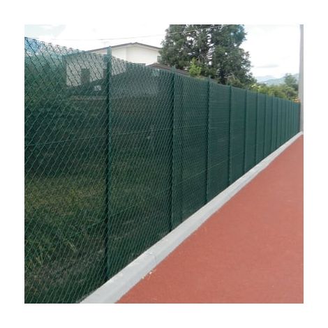 Telo rete ombreggiante Alta schermatura 90% oscurante Verde frangisole - 1 x 10 m (1/4)