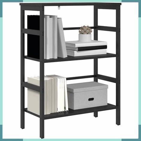Étagère - 883916 - Chêne noir - Bois d'ingénierie - 60 x 29,5 x 81 cm (1/5)