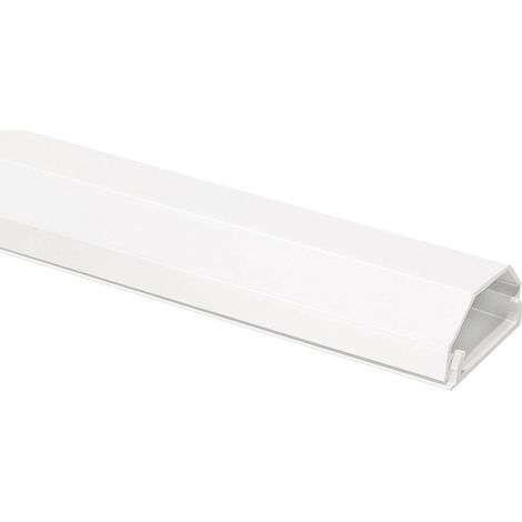 My Wall HZ3-0,75WL Goulotte de câble support de câble (L x l x H) 75 x 3.3 x 1.8 cm 1 pc(s) blanc