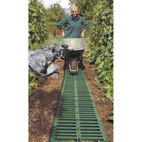3m Green Instant Waterproof Roll Out Path Track For Outdoor Garden Lawn Grass