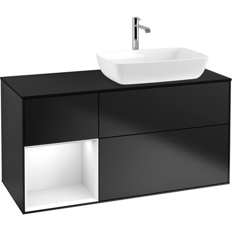 Villeroy & Boch G802GFPD Meuble sous-lavabo Finion G80 (1/2)