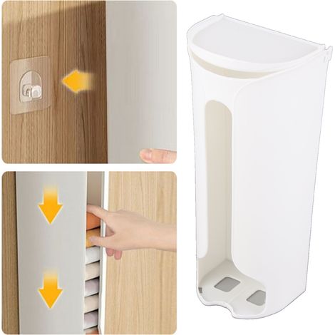 Boîte de rangement murale pour sous-vêtements, culottes et chaussettes, en plastique, pour tiroir de placard (1/5)