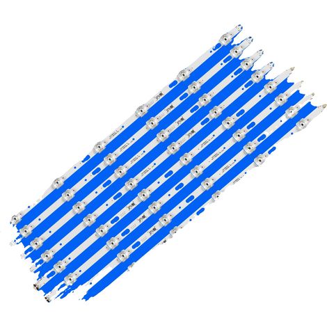 Striscia LED, lunga 1145 mm, 12 LED per striscia, 3 V per LED, compatibile con la serie UN58AU7000, in condizioni pari al nuovo. (1/5)