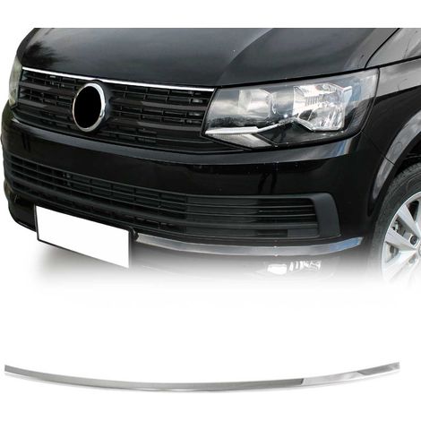 Moulure de Grille de Calandre Compatible avec VW T6 Multivan Caravelle 15-22, Garniture Baguette de Calandre en Acier Inoxydable Argent (1/5)