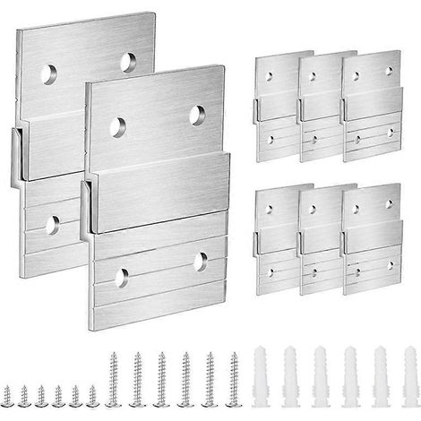 Set mit 5 französischen Gepäckträgerklemmen, stabiler Metallaufhänger, Gepäckträger (1/5)