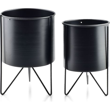 SWEN NERO Set con 2 fodere 18xh26cm/16xh23cm (1/2)