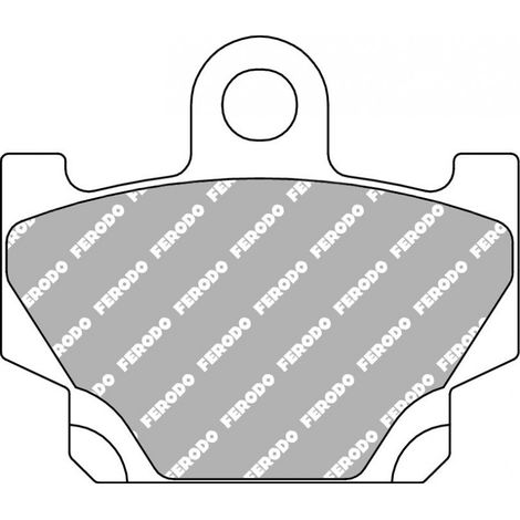 Plaquette de frein Ferodo pour Moto Yamaha 80 Rd Lc2 1982 à 1985 (1/2)