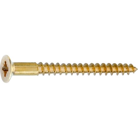 Connex Holzschrauben 2.5 x 16 mm PZ 1 Senkkopf - 30 Stk. Holzschrauben