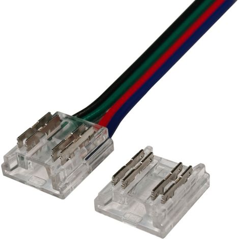 Connecteur Simple Pour Ruban COB RGB 10 mm - SILAMP