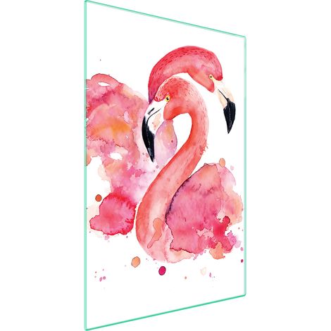 TAGLIERE IN VETRO 35x52 Uccello (1/5)