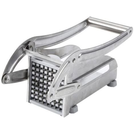 Coupe-pommes de terre manuel en acier inoxydable, trancheur de frites, Machine à découper la viande, outils de cuisine (1/5)