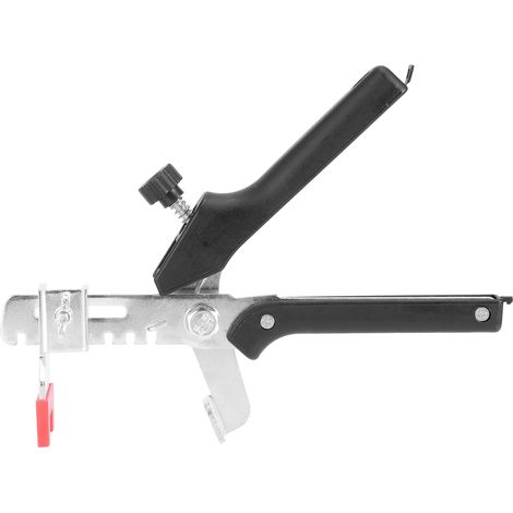 Kit professionnel de nivellement de carrelage comprenant une pince à carreaux et un outil de nivellement pour la pose. (1/5)