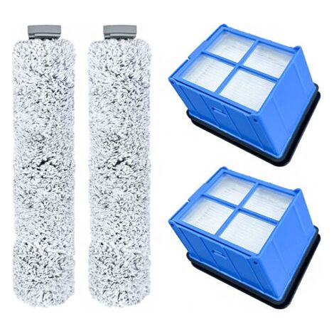 Kit de rechange pour autolaveuse Bissell 3882 – Brosse principale et filtre HEPA inclus(2 pack) (1/5)