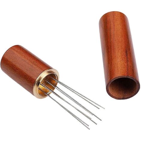 Distributeur de tasseurs à café, agitateurs à café, distributeur de café pour la maison et les boutiques de boissons froides-8 pins light brown (1/5)