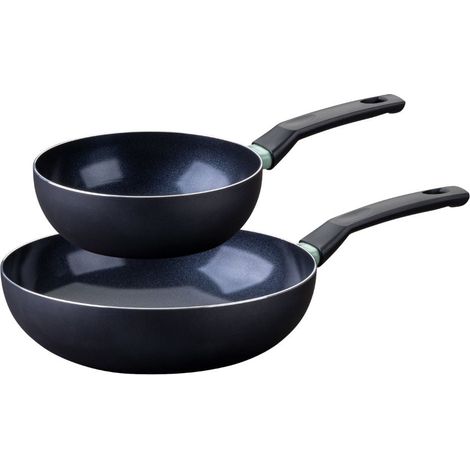 Ensemble de 2 woks de 20 et 28 cm Fackelmann Brandao (1/5)