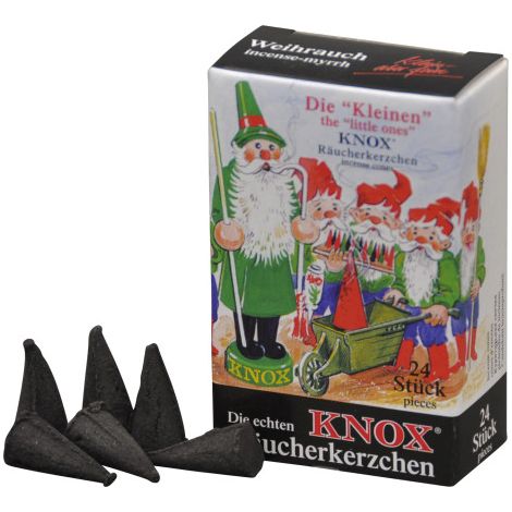 Knox Räucherkerzen Mini Weihrauch - 24 Stück