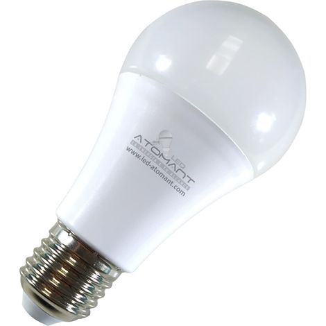 LED ATOMANT Lampadina LED E27 9W con Sensore Crepuscolare, Accensione e Spegnimento Automatico, Colore Bianco Freddo (6500K), 850 Lumen