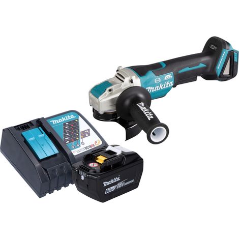 Amoladora angular sin cable Makita DGA 520 ZX1 18 V 125 mm X-LOCK Brushless Solo - sin batería, sin cargador (1/5)