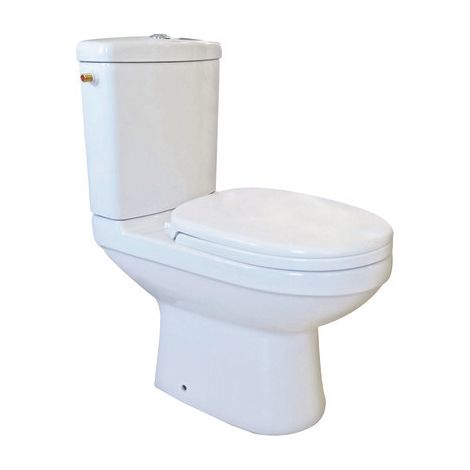 ONDEE ZEN - Pack WC CLAIN - avec bride, Sortie Horizontale, abattant frein de chute - 3/6L
