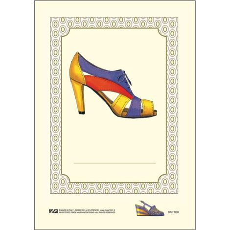 Adesivi decorativi BKP 008 Pin 6 pezzi rossi