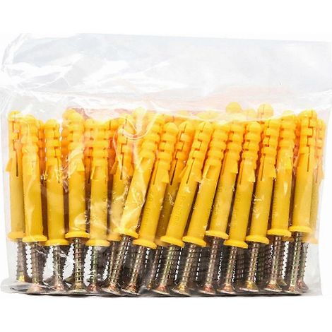 Kit de chevilles et vis murales durables pour des solutions de montage pérennes avec finition antirouille (1/5)