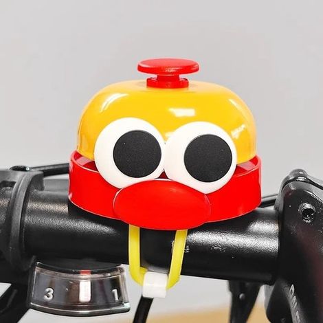Campanelli divertenti per bicicletta per bambini, ragazzi, ragazze e adulti, clacson divertente per bicicletta per bambini con un suono forte e chiaro, accessori per bicicletta, monopattino, campanell (1/2)