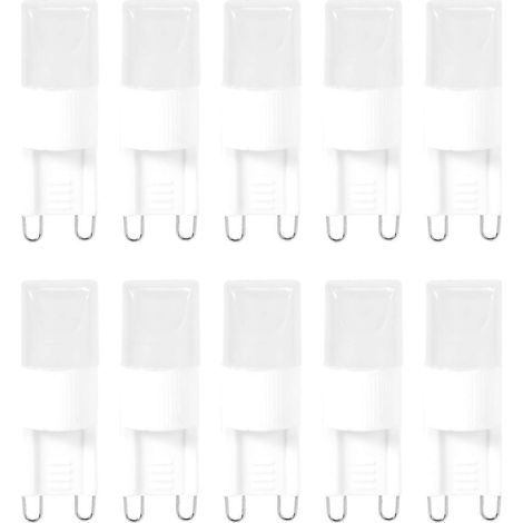 Filiyano-10 ampoules LED G9 1W haute puissance, blanc chaud 3500K (1/5)