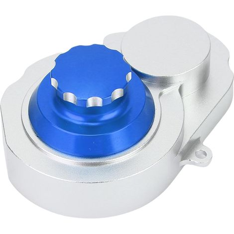 Couvercle Slash 2WD LY27 RC - Remplacement de la Coque du Boîtier d'engrenage de Transmission en Alliage d'aluminium 6061 usiné CNC avec Matériel de Montage (Blue) (1/5)