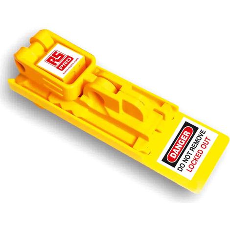 Verrouillage de porte-fusible RS PRO 1 serrure ABS, polycarbonate ( Prix pour 1 )