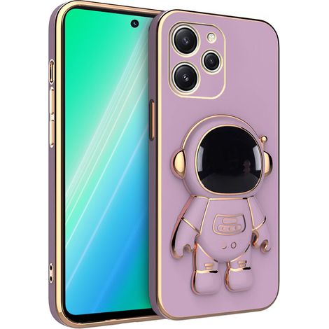 Custodia per Xiaomi Redmi 12, Astronauta, viola (1/5)