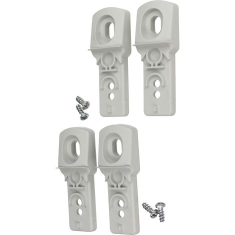 Jeu de 4 pattes de fixation murale pour coffrets étanches Plexo³ et coffrets P17 - LEGRAND