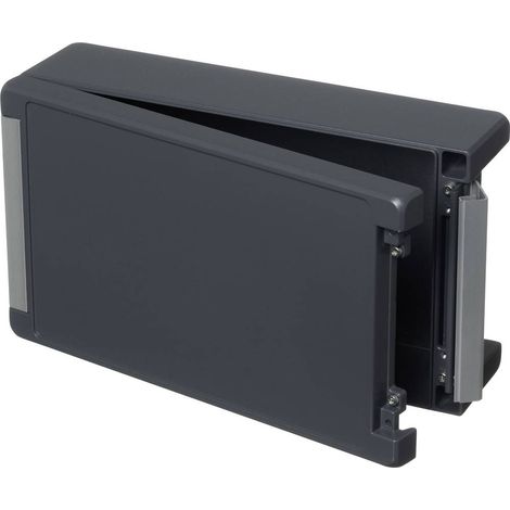 Bopla BA 281709 F-7024 00126334 Boîtier industriel 299 x 173 x 90 aluminium gris graphite (RAL 7024) (1/2)