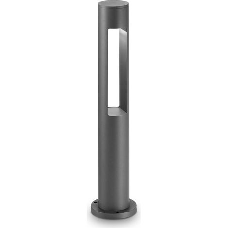 Ideal Lux Acqua - 1 leichter Außenpoller Anthrazit IP44, G9 (1/2)