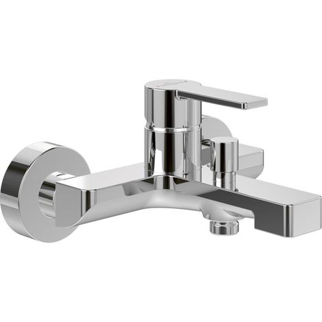 VB Einhebel-Badewannenarmatur Architectura 180x156x97mm Eckig Chrom (1/2)