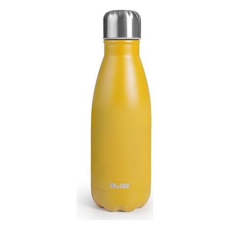 Ibili Botella Térmica Amarilla 500 ml Camping Duradera