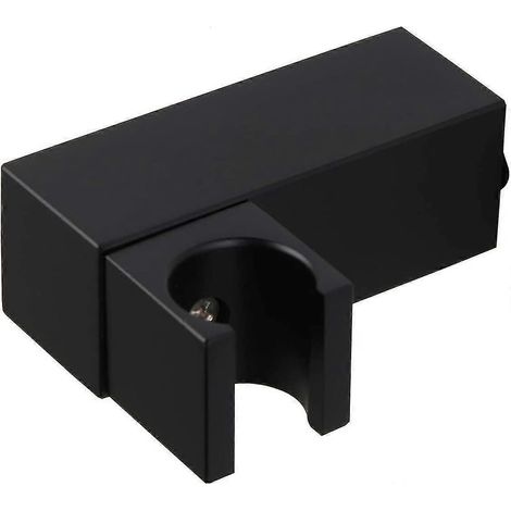 Support de douchette à main noir mat, support mural pour pommeau de douche, cadeau (1/5)