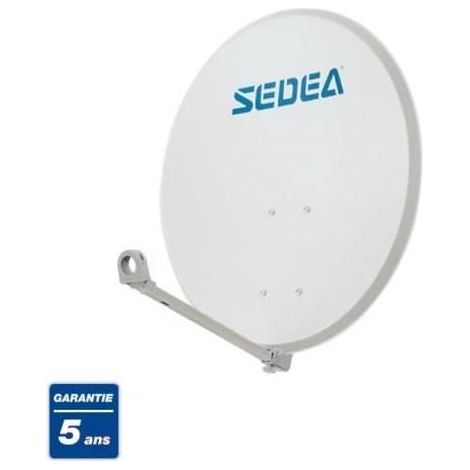 Antenne Parabole - SEDEA - 65 - Acier - Fixation Galvanisée - Montage Facile (1/2)