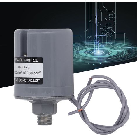 Universelle selbstansaugende Wasserpumpe 2,2–3,0 kg, Druckschalter, mechanischer Druckregler, 220–240 V (1/5)