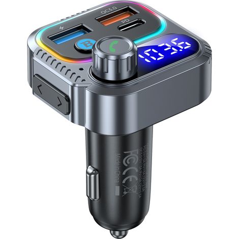 Neuer T58 Auto-MP3-Player mit FM-Transmitter, PD30W Schnellladefunktion, Bluetooth 5.4, Automusik-MP3-Player -- T58 (1/3)